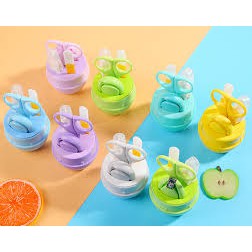Bộ Cắt Móng Tay Cho Bé Hình Viên Thuốc