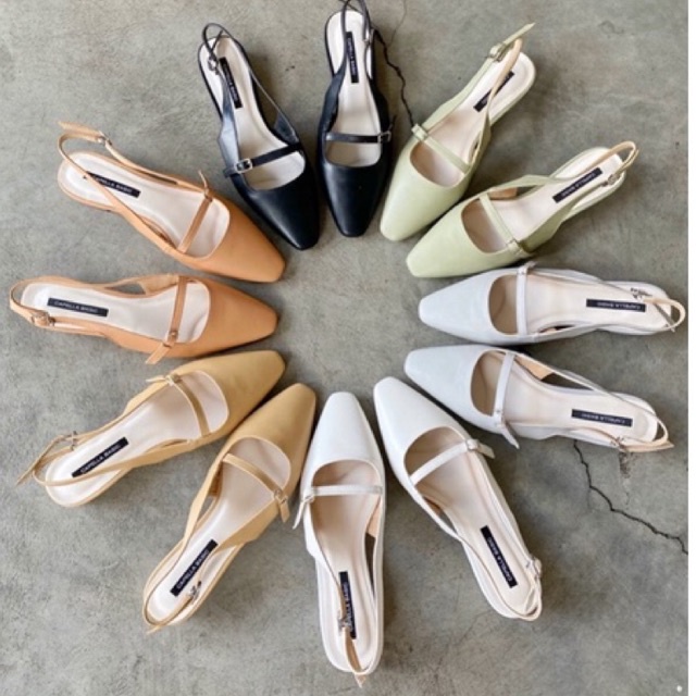 SANDAL TRỆT NỮ SLINGBACK CAPELLA VINTAGE 2P