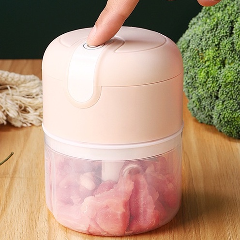 Máy xay tỏi ớt cầm tay mini,Xay Đá,Xay Thịt, băm rau củ quả, xay thịt, gừng, nghệ, hành, sả tiện dụng - #mayxay