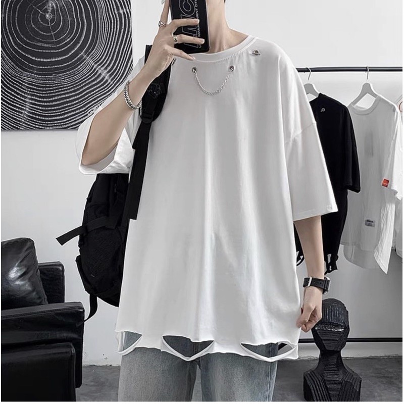 Áo overtee chain xích Unisex