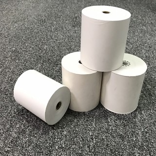 [Giá tại xưởng] Combo 10 cuộn giấy in nhiệt k80x80, giấy in hóa đơn k80, giấy in bill k80