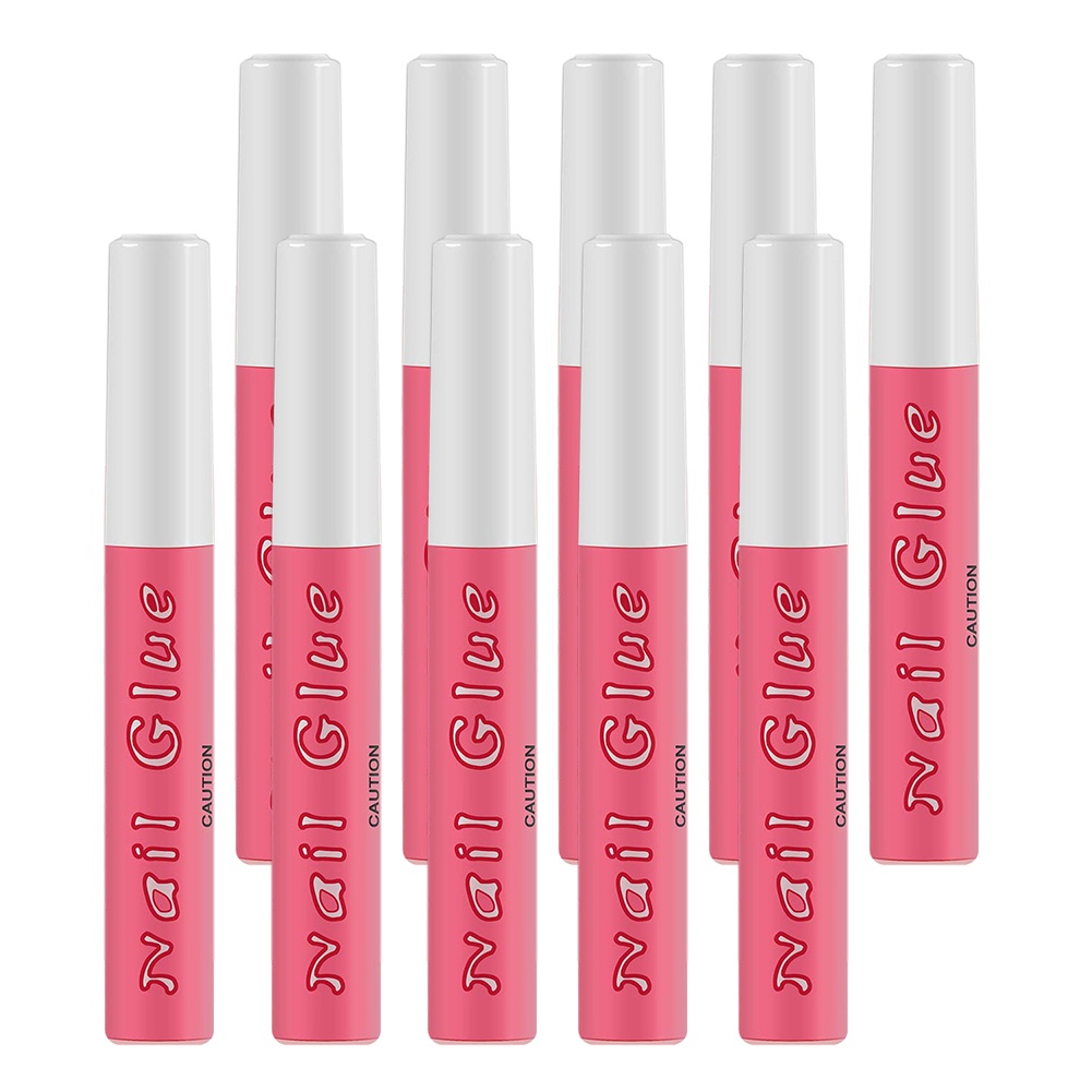 [Hàng mới về] 10 keo dán móng tay giả màu trong suốt không để lại dấu vết 2g