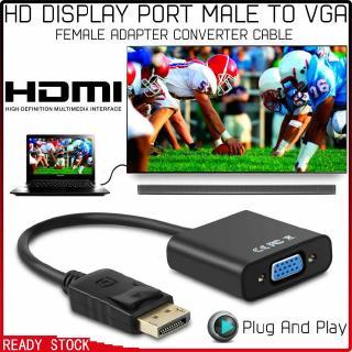 Dây cáp chuyển đổi HD Display Port DP đực sang VGA đầu cái
