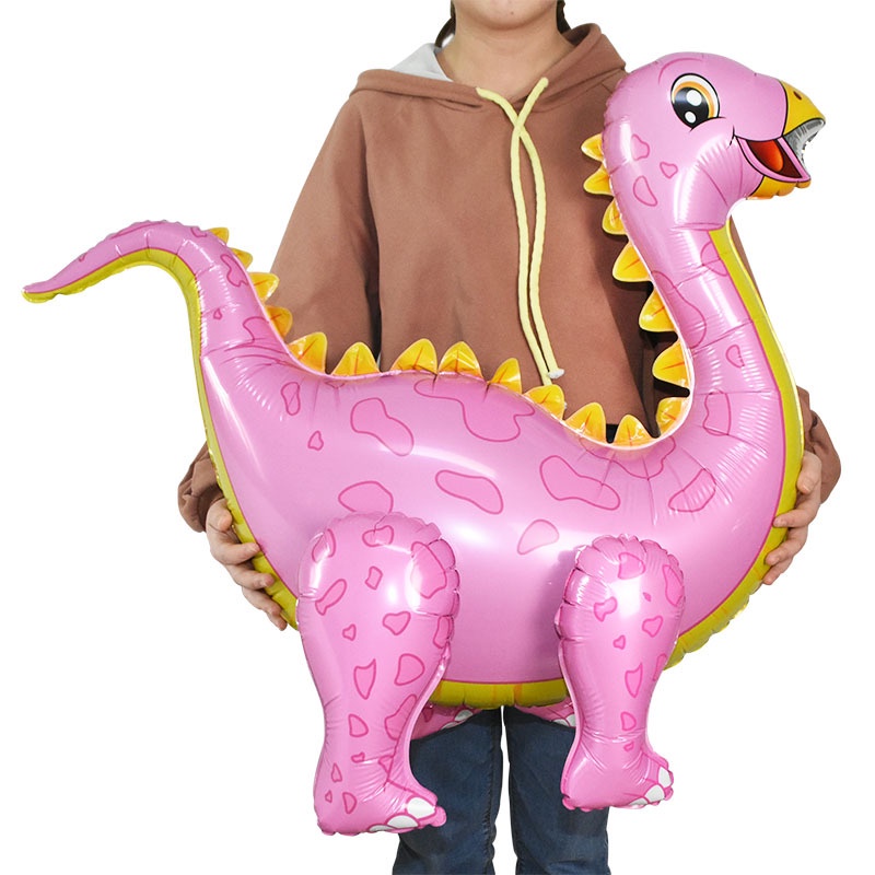 Bong Bóng Hình Khủng Long Hoạt Hình 3D Cho Trẻ Em