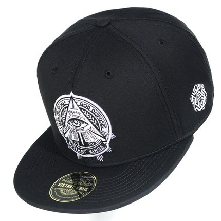 Mũ lưỡi trai thêu hình con mắt thời trang cá tính cho nam