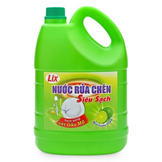 Nước rửa chén lix siêu sạch hsd nhập liên tục bgiao ngẫu nhiên