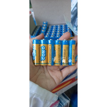 vỉ 6 pin tiểu con ó TOSHIBA AA 2A đồng hồ chất lượng