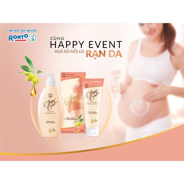 Sữa chống rạn da Happy Event  100ml