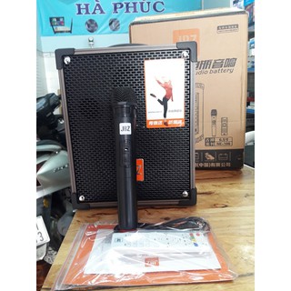 LOA BLUETOOTH KARAOKE JBZ NE 106 VÕ GỖ TẶNG 1 MICRO KO DÂY