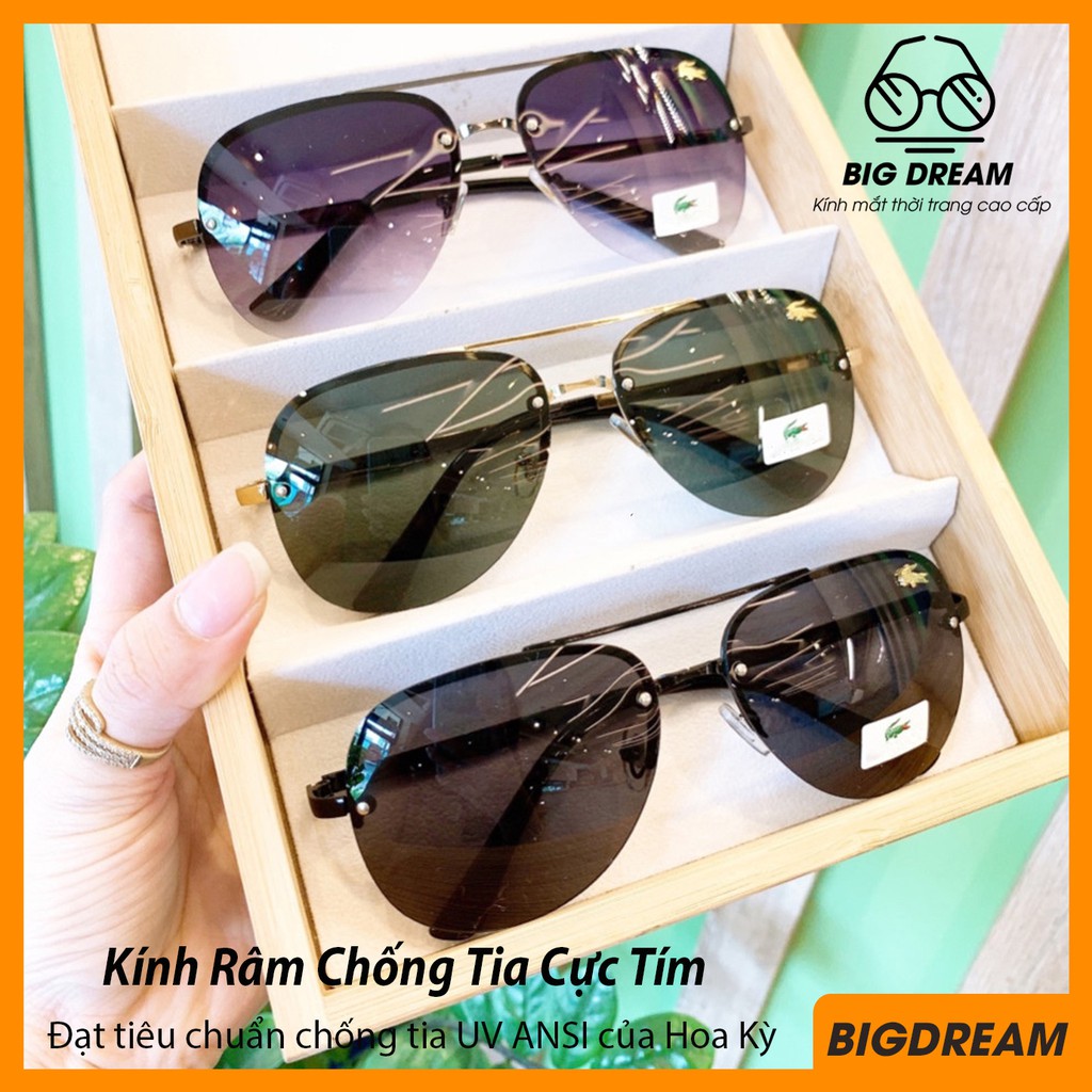 Mắt Kính Thời Trang Nam Cao Cấp Kiểu Dáng Gọn Nhẹ LCFB40, Tròng Kính Chống Tia UV | BigBuy360 - bigbuy360.vn