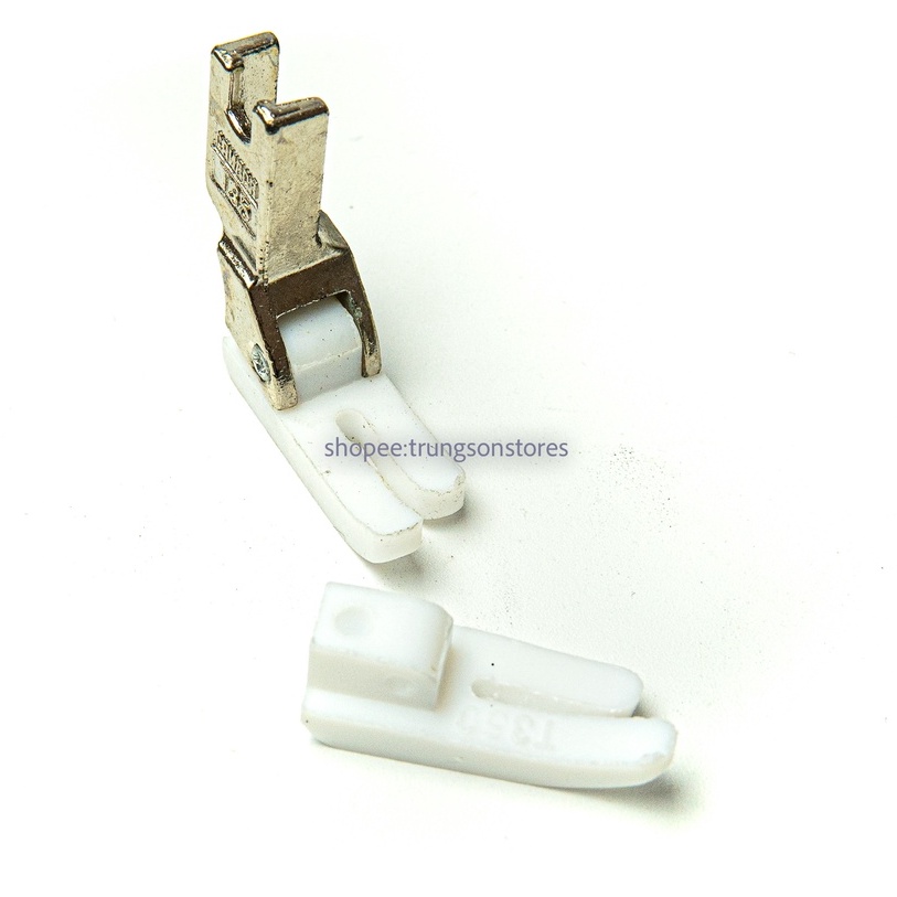 đế chân vịt nhựa trắng 1 lớp T35 máy may 1 kim công nghiệp