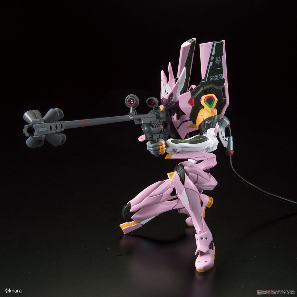 Bandai Mô Hình Gundam RG Evangelion Unit 08 Alpha EVA08 1/144 Đồ Chơi Lắp Ráp Anime Nhật