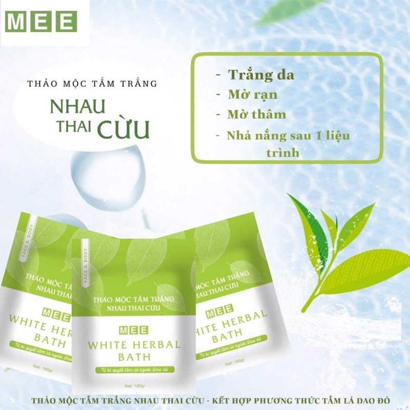 THẢO MỘC TẮM TRẮNG NHAU THAI CỪU