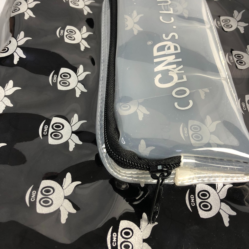 Balo CND Colkids Club SS5 nhựa Đen Trong Suốt kèm Bạch tuột và Full Tag + giấy thơm
