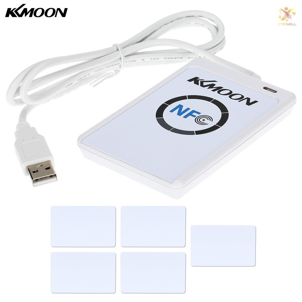 E&T KKmoon® NFC ACR122U RFID Contactless Smart Reader & Writer/USB + SDK + IC Card | BigBuy360 - bigbuy360.vn