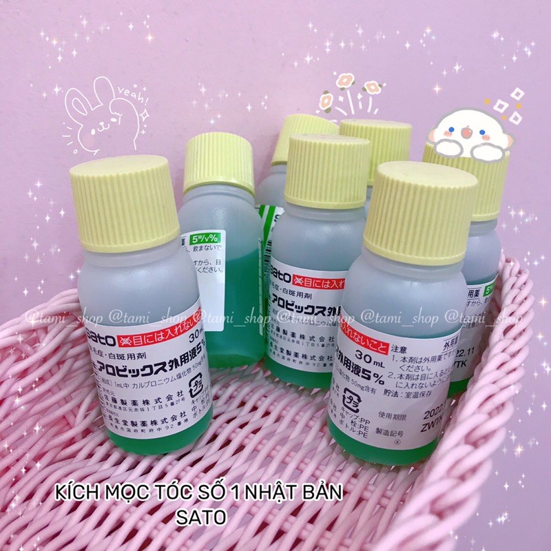 [ Tặng Bình Xịt ] Tinh Chất Kích Mọc Tóc Nhật Bản Sato | BigBuy360 - bigbuy360.vn