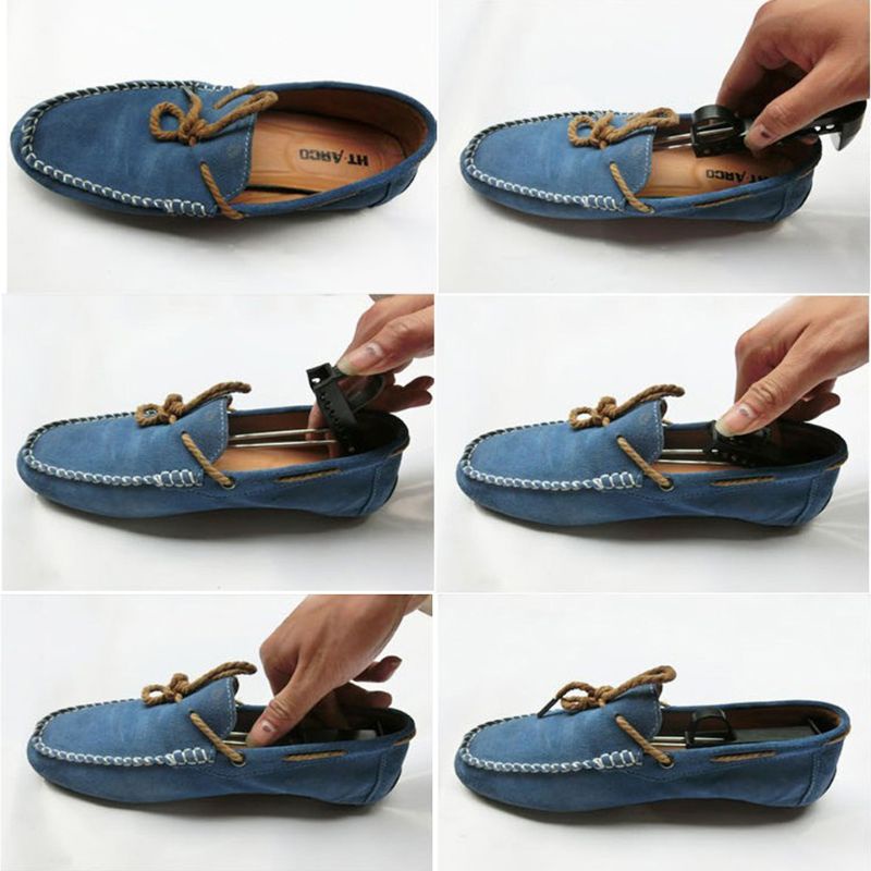 1 Cặp Dụng Cụ Nở Giày Bằng Nhựa Có Thể Điều Chỉnh Cho Nam Nữ