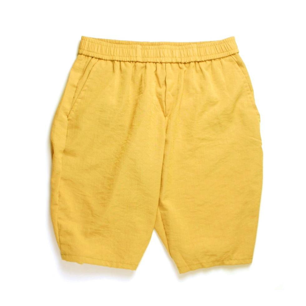 Quần sooc vải đũi nam, quần ngắn nam đũi lưng thun có chun cao cấp màu trắng đen mặc mùa hè thoải mái