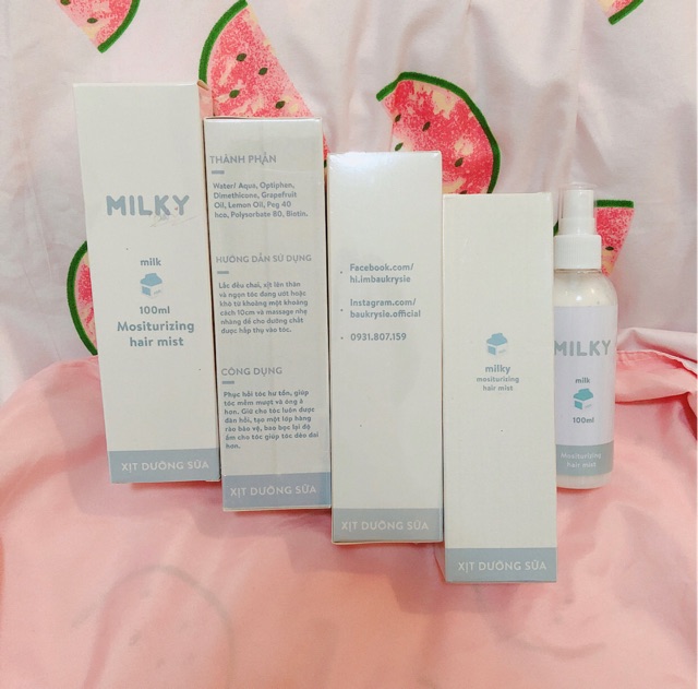 Nước thần cho mái tóc - Xịt váng sữa MILCHY | BigBuy360 - bigbuy360.vn
