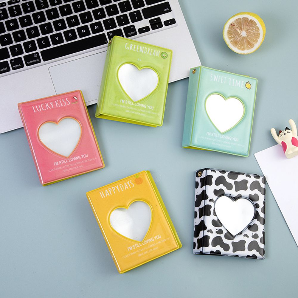 Album đựng ảnh mini bằng PVC 3 inch nhiều màu sắc