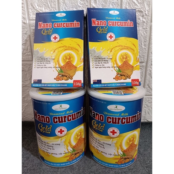 Sữa nghệ nano curcumin gold hỗ trợ dạ dày