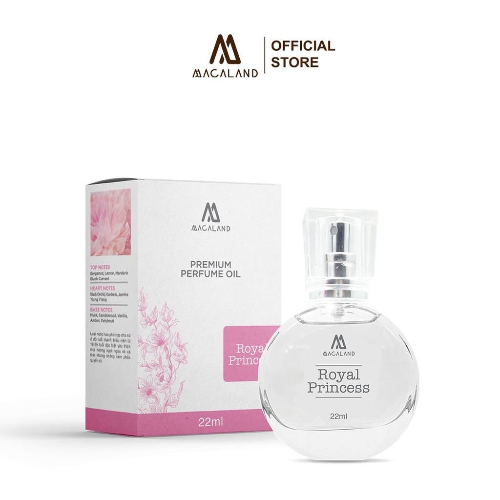 Nước hoa nữ Royal Princess 22ml MACALAND