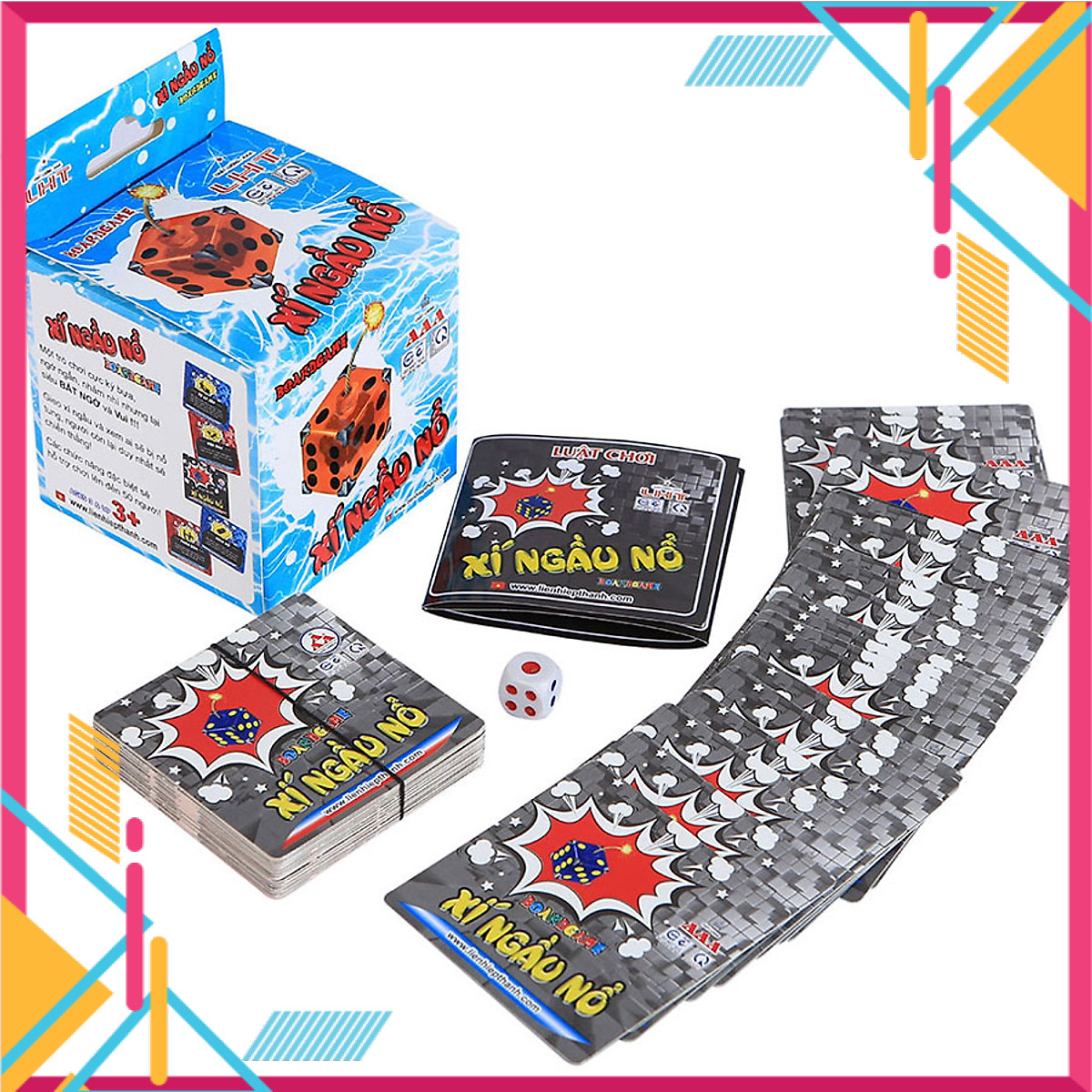 Mua Ngay Boardgame LHT Xí Ngầu Nổ