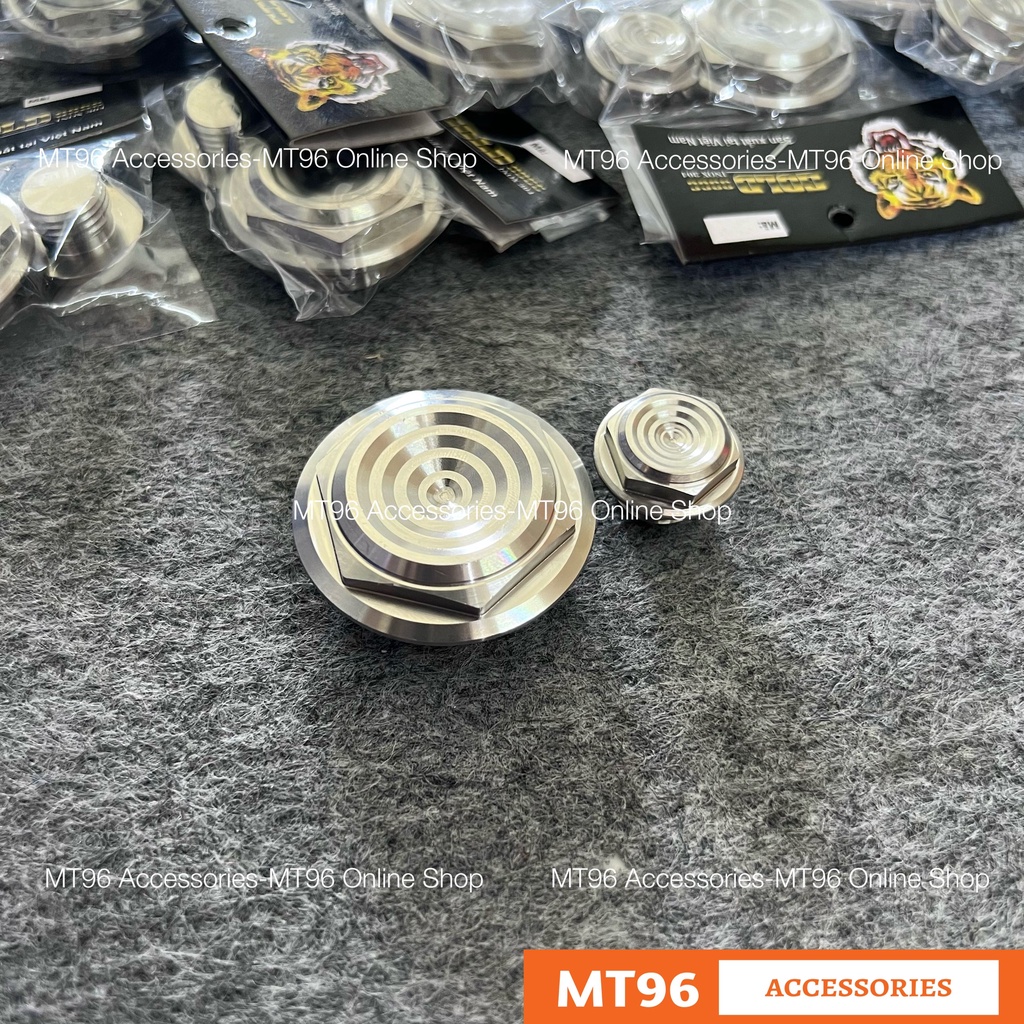 Ốc Mâm Lửa Salaya Thái V2 Mẫu Lục Giác Cho Xe Wave Dream Future Các Đời Chuẩn Inox304 Siêu Sáng
