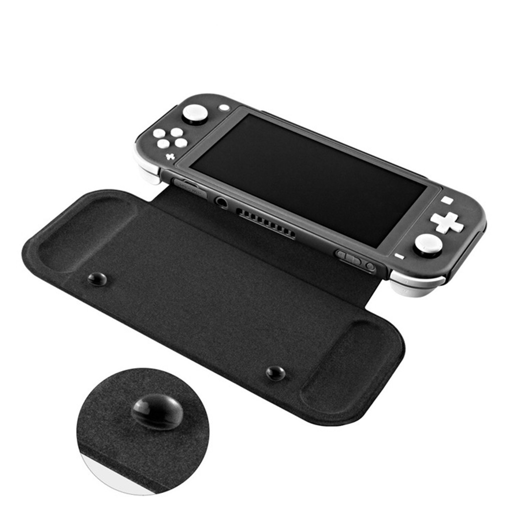 Game Console Protective Case PC + Leather Anti-Fall Skin Cover For Nintendo Switch Lite