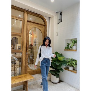 áo sơ mi đuôi tôm xẻ 293