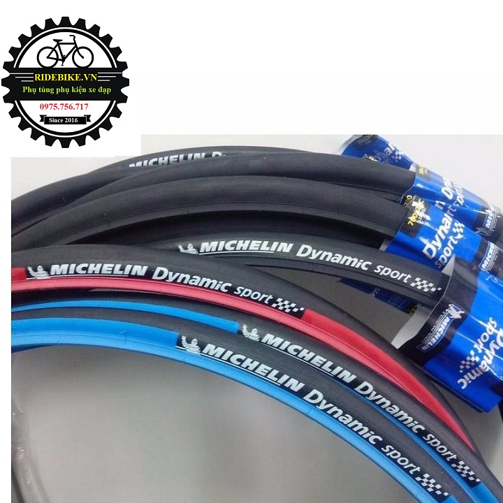 Vỏ lốp trọc xe đạp thể thao Michelin Dynamic Sport 700x23c