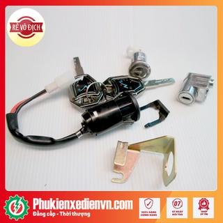 Bộ 3 khoá chống cắt xe điện Xmen chất lượng cao, mẫu đẹp