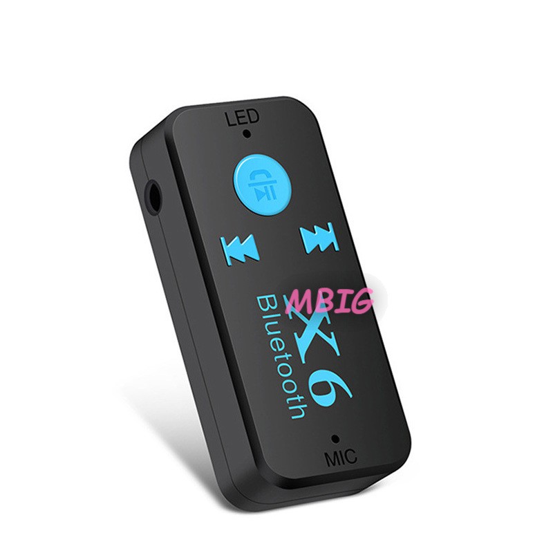 MG Wireless Bluetooth 3.5mm AUX Audio Stereo Music A2DP Car Handsfree Receiver Adapter @vn