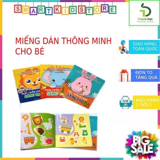 Miếng dán thông minh cho bé - my first sticker book - phát triển khả năng sáng tạo