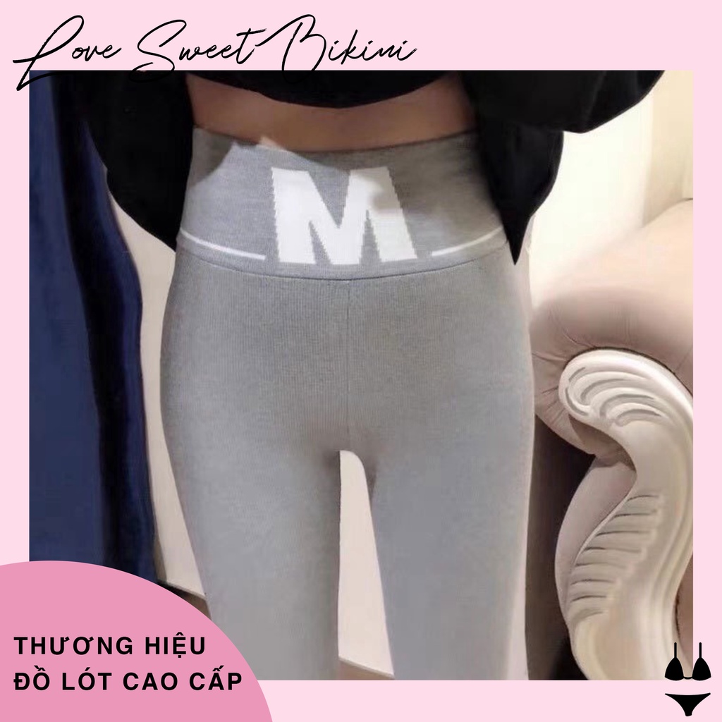 Quần Nữ Dài Chất Đẹp Mùa Thu Đông, Quần Legging Chữ M Mẫu Mới