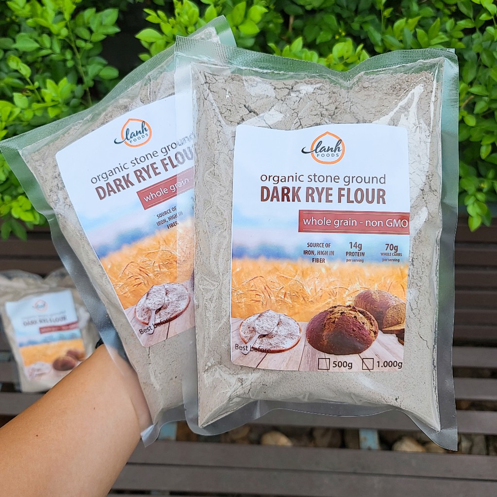 Bột Lúa Mạch Đen - Dark Rye Flour 500g