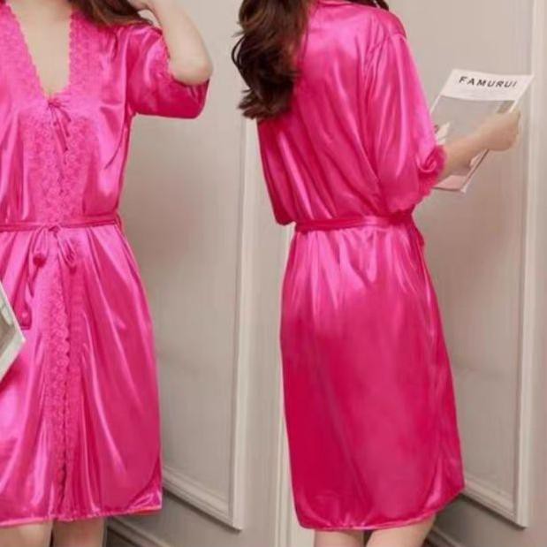 ❄ Đồ Lót Kimono Tình Nhân 2 Trong 1 Xẻ Tà Bên Ngoài ▲ | BigBuy360 - bigbuy360.vn