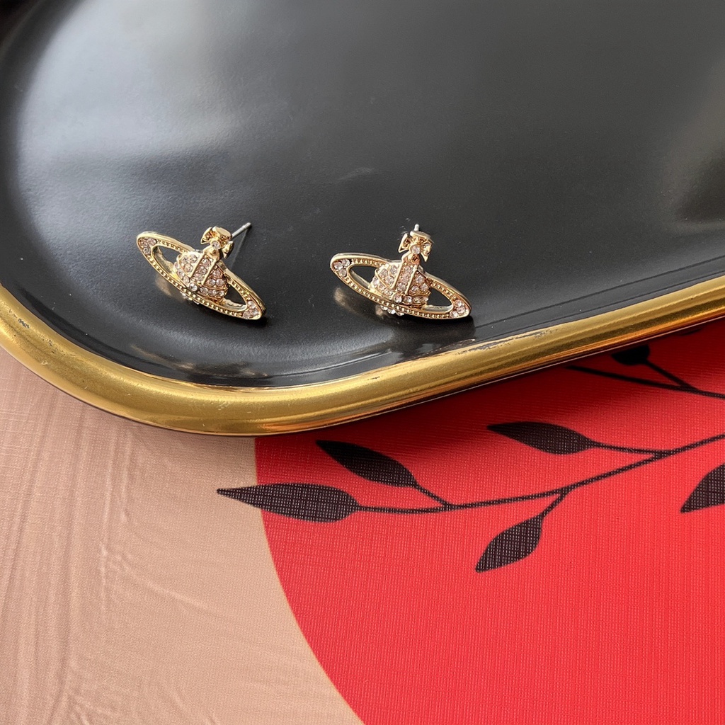 Khuyên Tai Tròn Khắc Chữ Bằng Thép Titanium Thời Trang