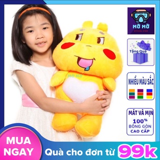 Gấu Bông Ong Vàng - Qoobee Gối Ôm Hình Thú Khủng Long Ong Vàng Mềm Mịn Siêu Đáng Yêu Nhiều Kích Thước 35cm-60cm