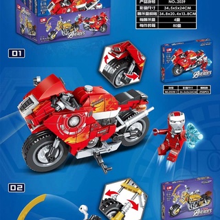 Lắp Ráp Xếp Hình Ninja Ironman Supper Herose Robot