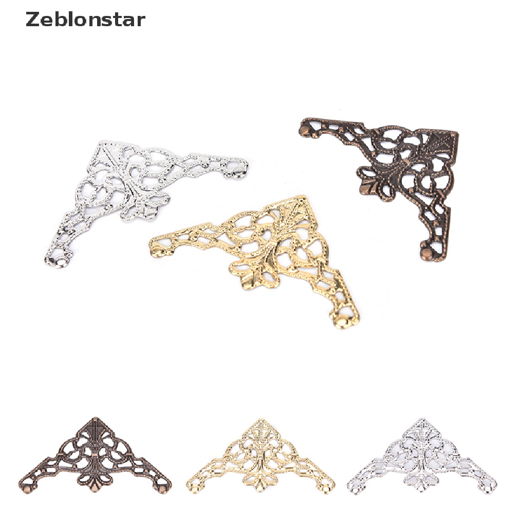 Bộ 12 Miếng Bọc Góc Cạnh Album / Sổ Tay / Album Ảnh Màu Bạc / Vàng / Đồng