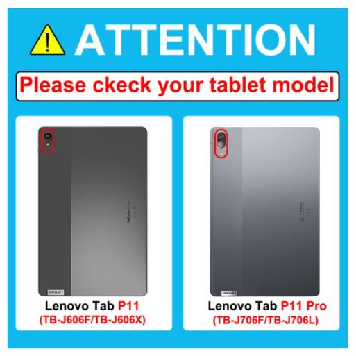 Bao Da Nắp Gập Từ Tính  Lenovo Xiaoxin Pad P11 J606F Lenovo P11 pro Tb-J606F J606N J607F j616X