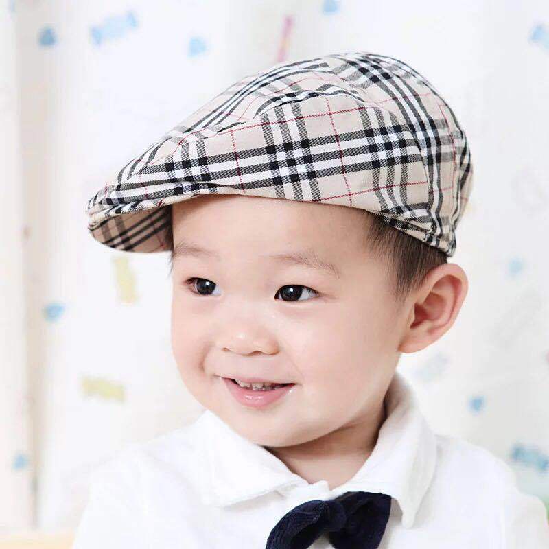 Mũ Beret Mỏng Phong Cách Mới Cho Bé Trai