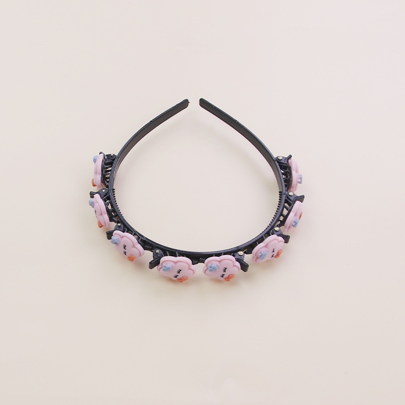 Băng Đô Cài Tóc Đính Hoa Xinh Xắn Cho Bé Gái. Bờm Tóc Đính Hoa Có Kẹp Tạo Đồ Phồng Siêu Xinh(tuyển sỉ)