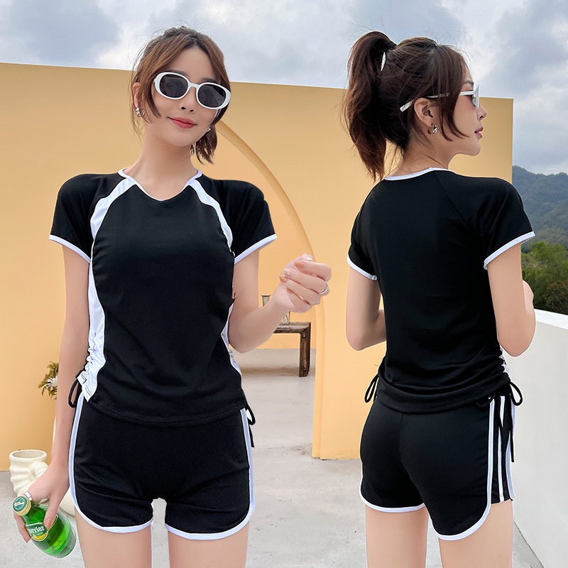 Bộ Đồ Bơi Hai Mảnh Phong Cách Thời Trang Mới Cho Nữ