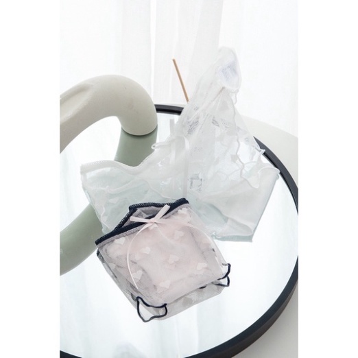 Quần Lót Ren Sexy Viền Màu Phối Họa Tiết Trái Tim Gợi Cảm Quyến Rũ H006, quần ren sexy, dễ thương, quyến rũ | BigBuy360 - bigbuy360.vn