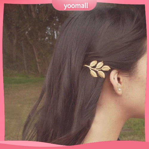 Kẹp Tóc Hình Chiếc Lá Xinh Xắn Dành Cho Nữ