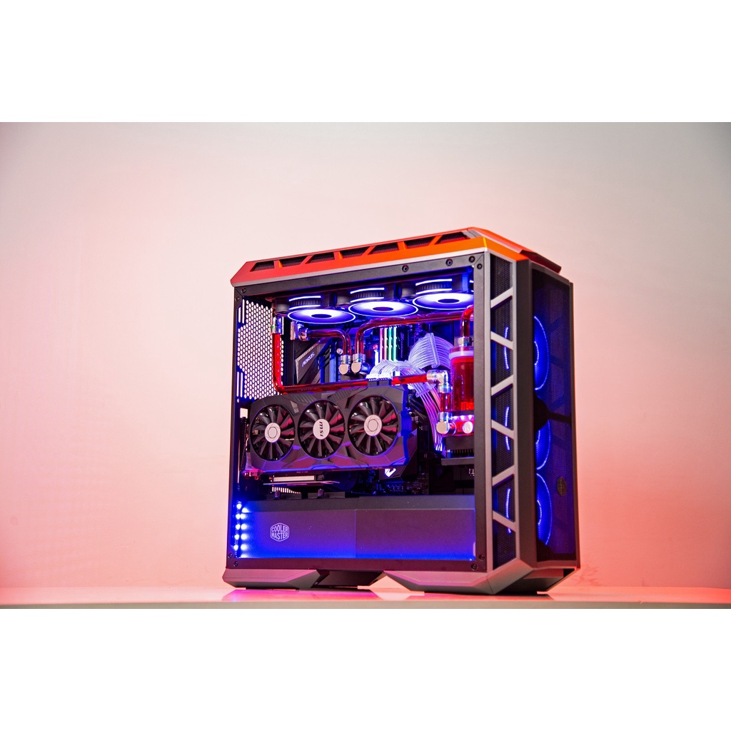 Vỏ Case Cooler Master MasterCase H500P TG Mesh ARGB (Mid TowerMàu đenLed ARGBMặt lưới)