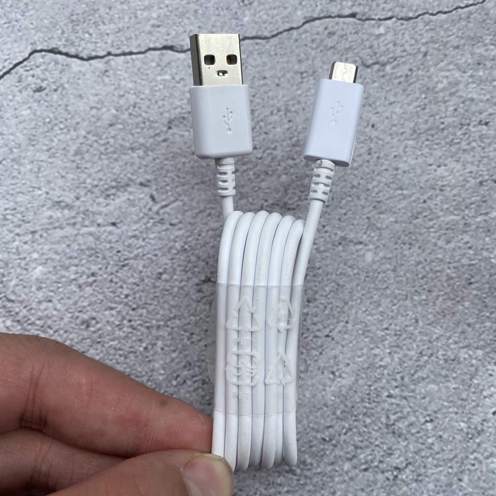 [CHính Hãng] Cáp Sạc micro samsung zin  1m5 - bảo hành 12 tháng