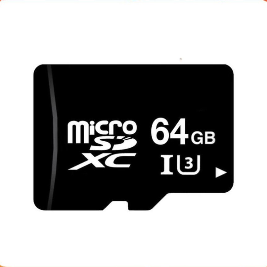 Thẻ nhớ microSDXC 64GB  tốc độ class 10 U3 hỗ trợ camera lưu trữ dữ liệu cực đỉnh FREE SHIP